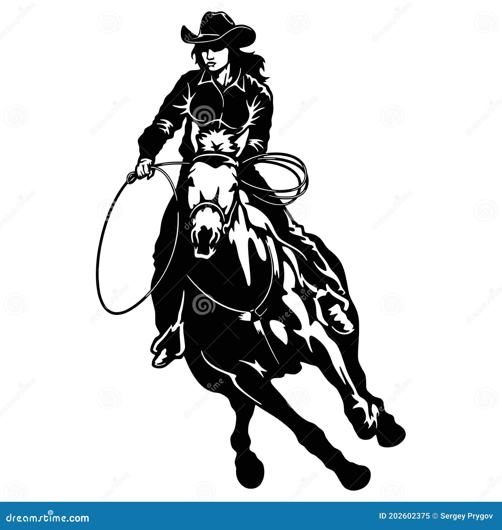 Clipart Cowboy Silhouette