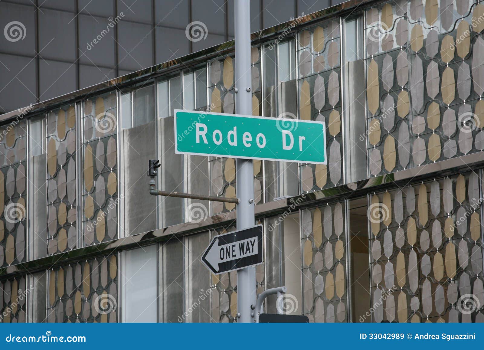 Rodeo Drive Sign Stock Photo, Picture and Royalty Free Image. Image  18977230.