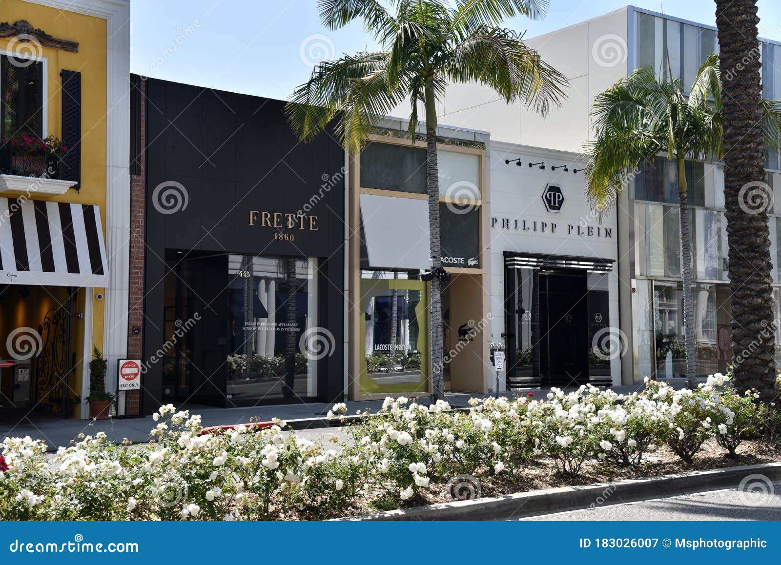 Rodeo Drive Sign in Beverly Hills California Stock Photo - Image of  beverly, close: 40782262