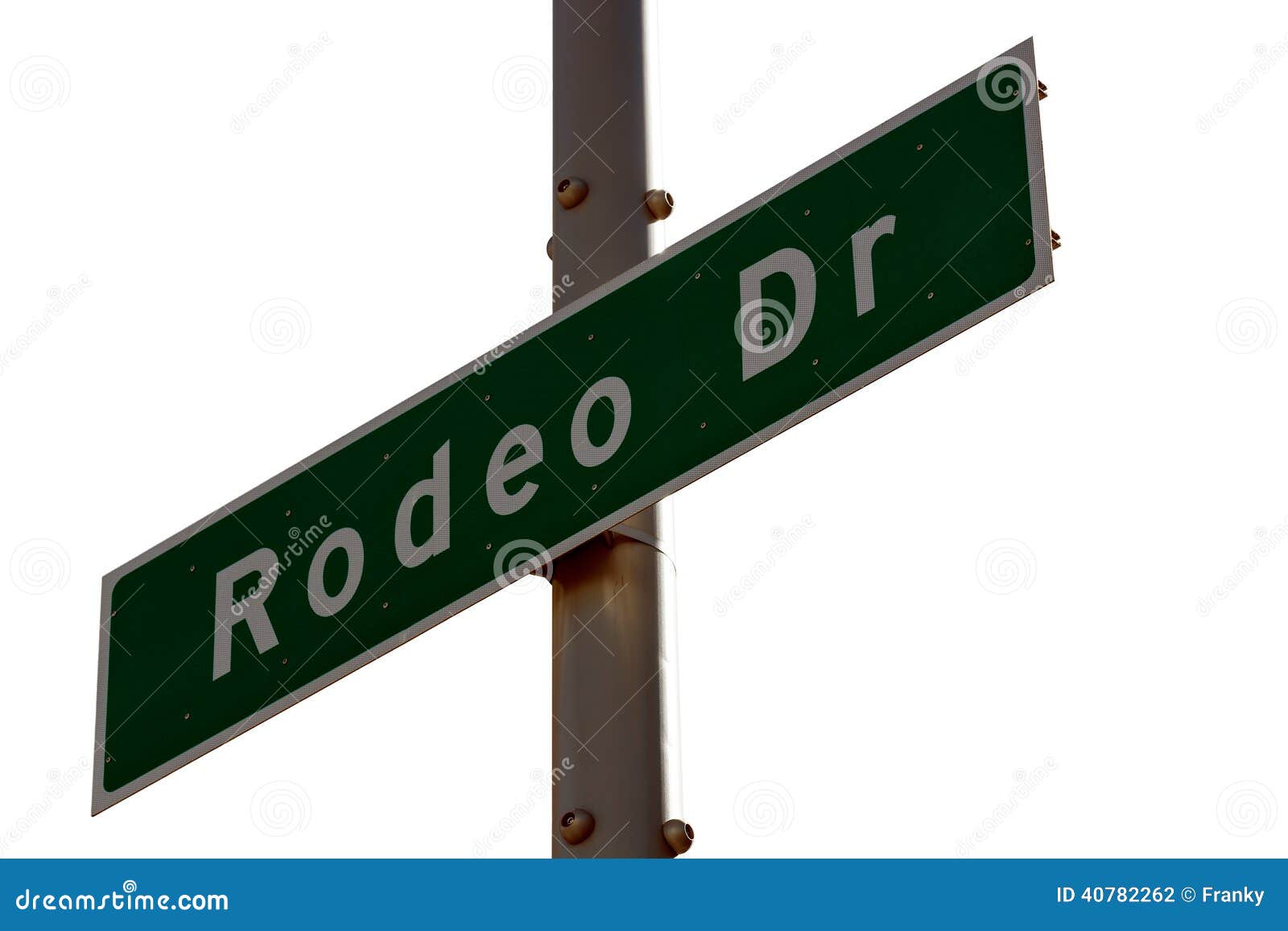 Rodeo Drive Sign in Beverly Hills California Stock Photo - Image of  beverly, close: 40782262