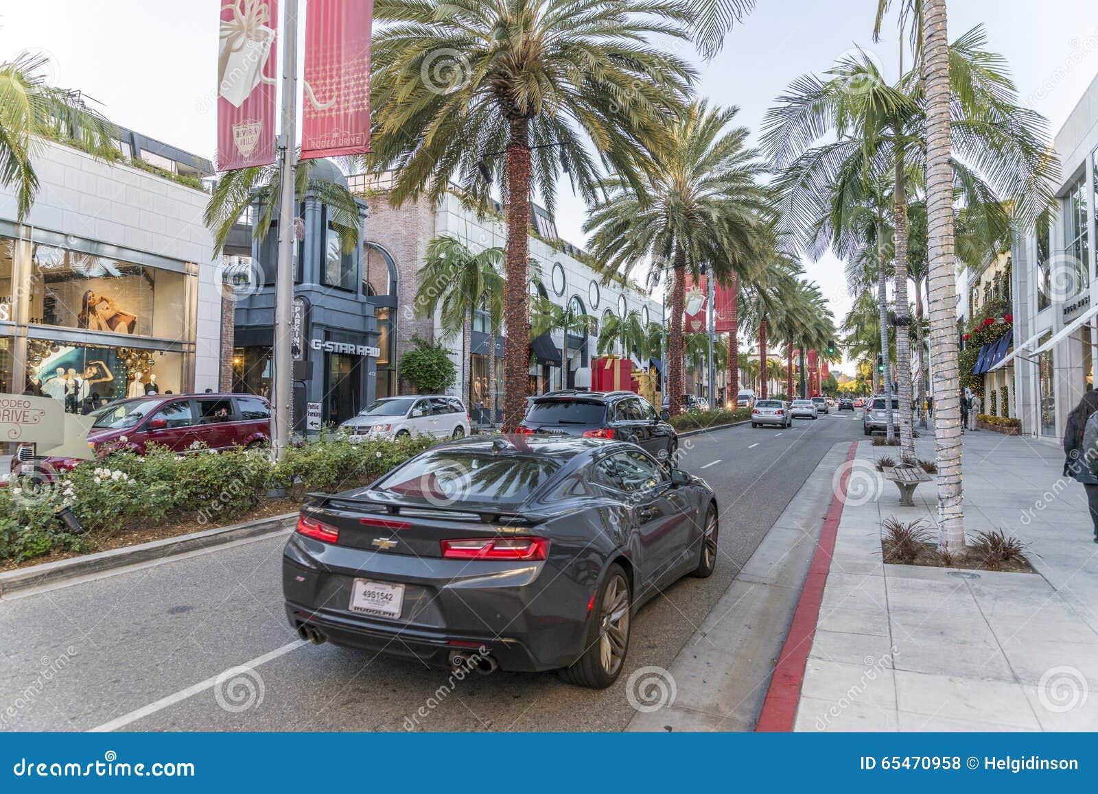 Rodeo Drive Beverly Hills Ca Usa Stock Photo 1194073258