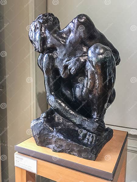 Rodin, the Crouching Woman, in the Rodin Museum, Paris, France ...