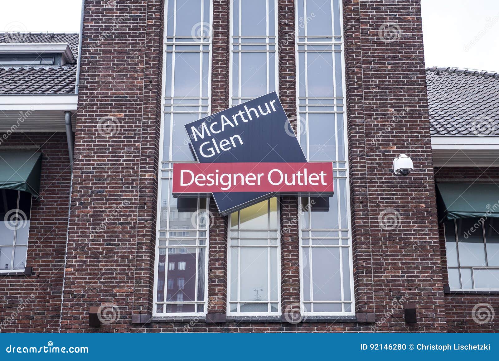 Roermond, Netherlands 07.05.2017 Sign Logo on Brick Wall Building of the Mc  Arthur Glen Designer Outlet Shopping Area Editorial Image - Image of  marketing, bags: 92146280