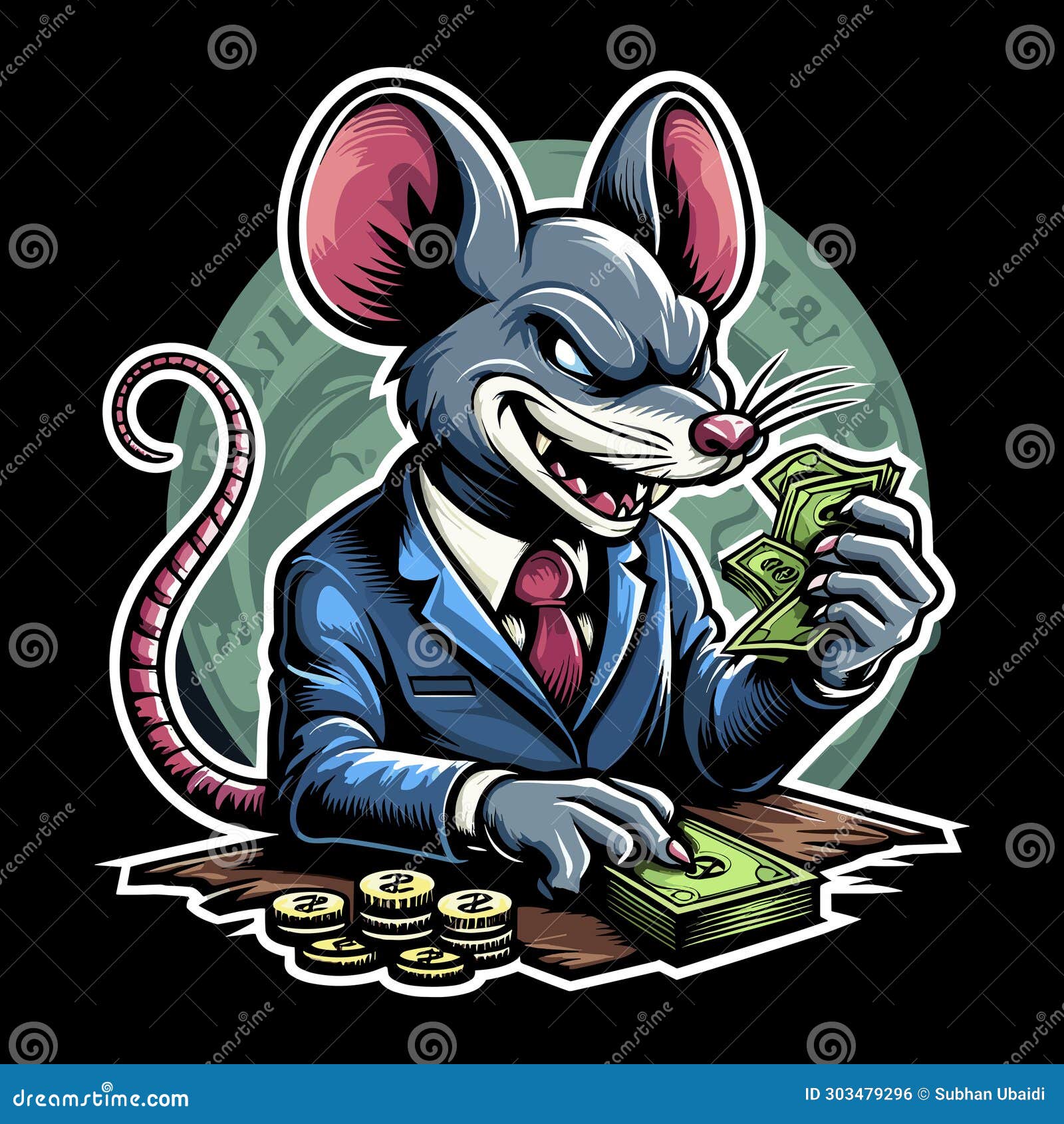 Rogue Rodent: a Symbol of Corruption Stock Vector - Illustration of deceit,  corruption: 303479296, image size:1600x1690