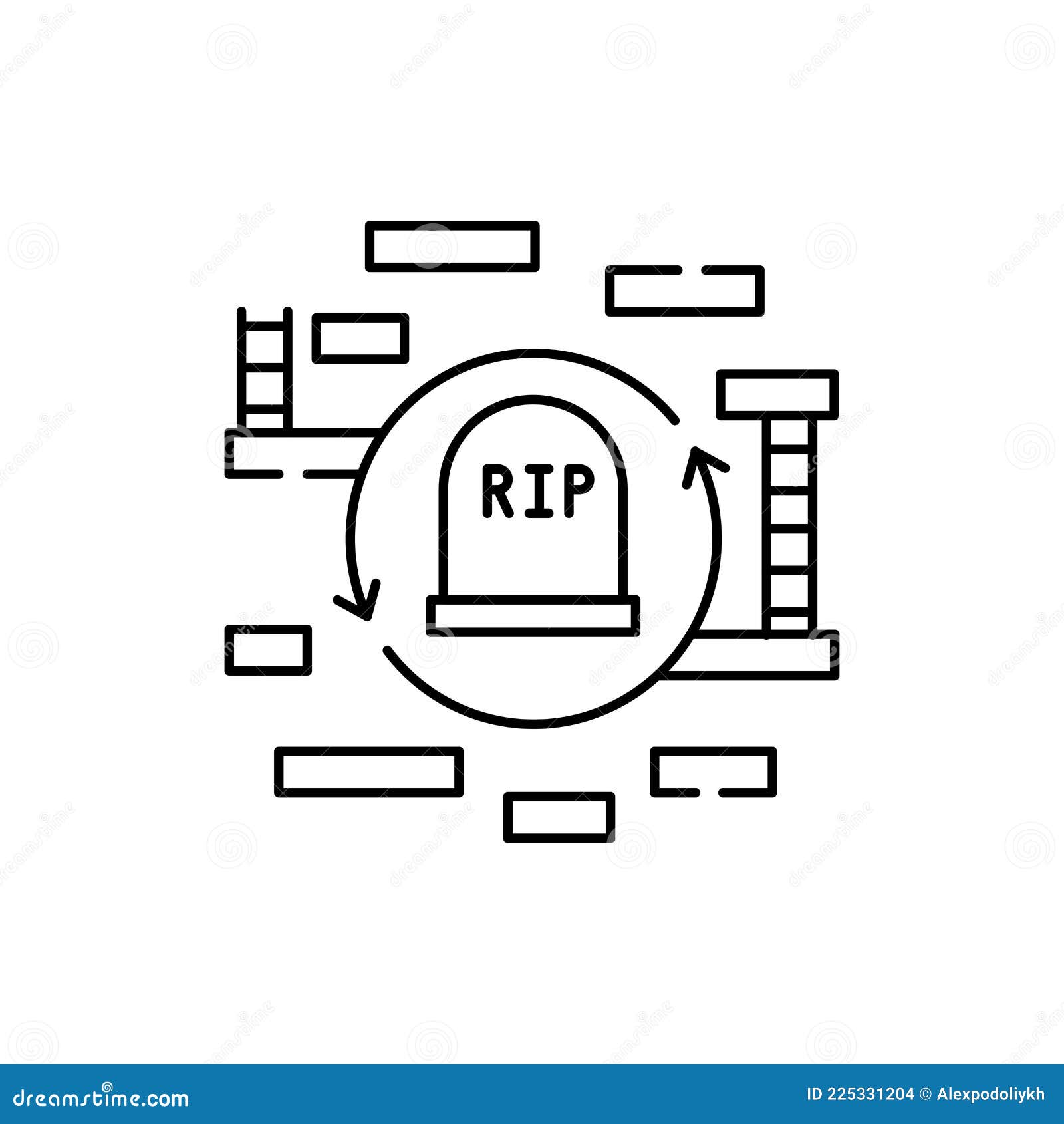 roguelike game olor line icon. computer games genres. pictogram for web page, mobile app, promo.