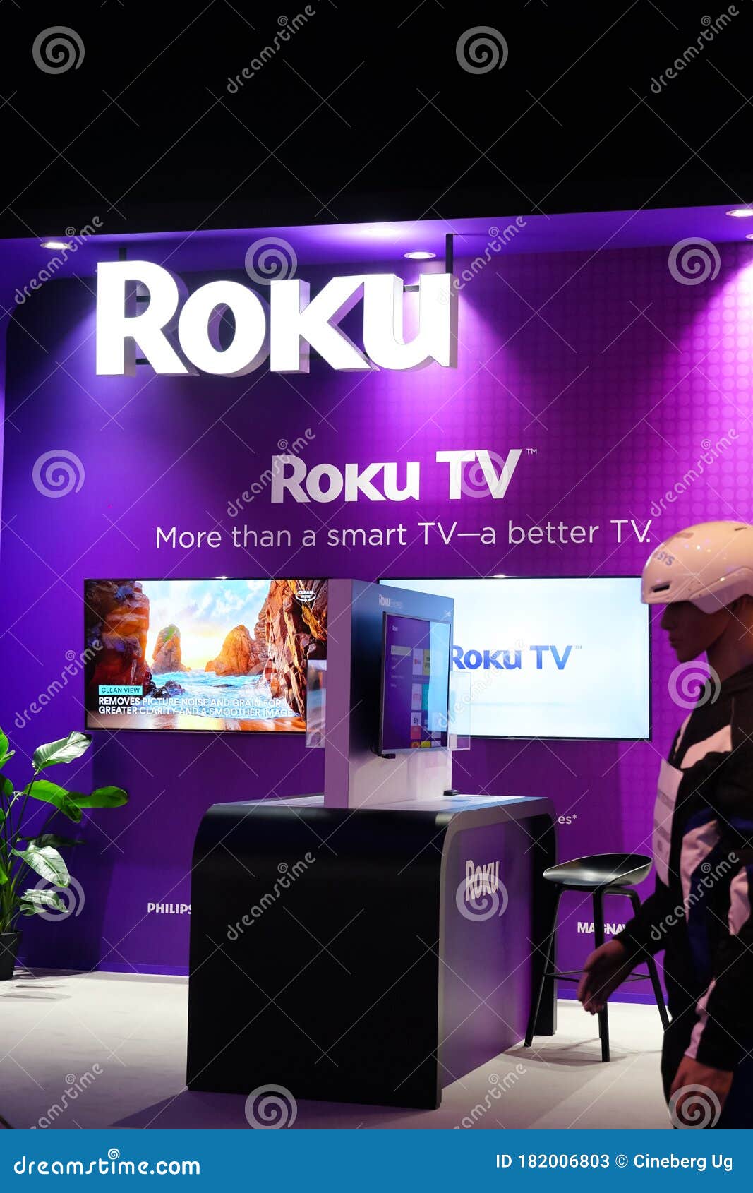 Roku editorial stock Image of digital, exhibitor - 182006803