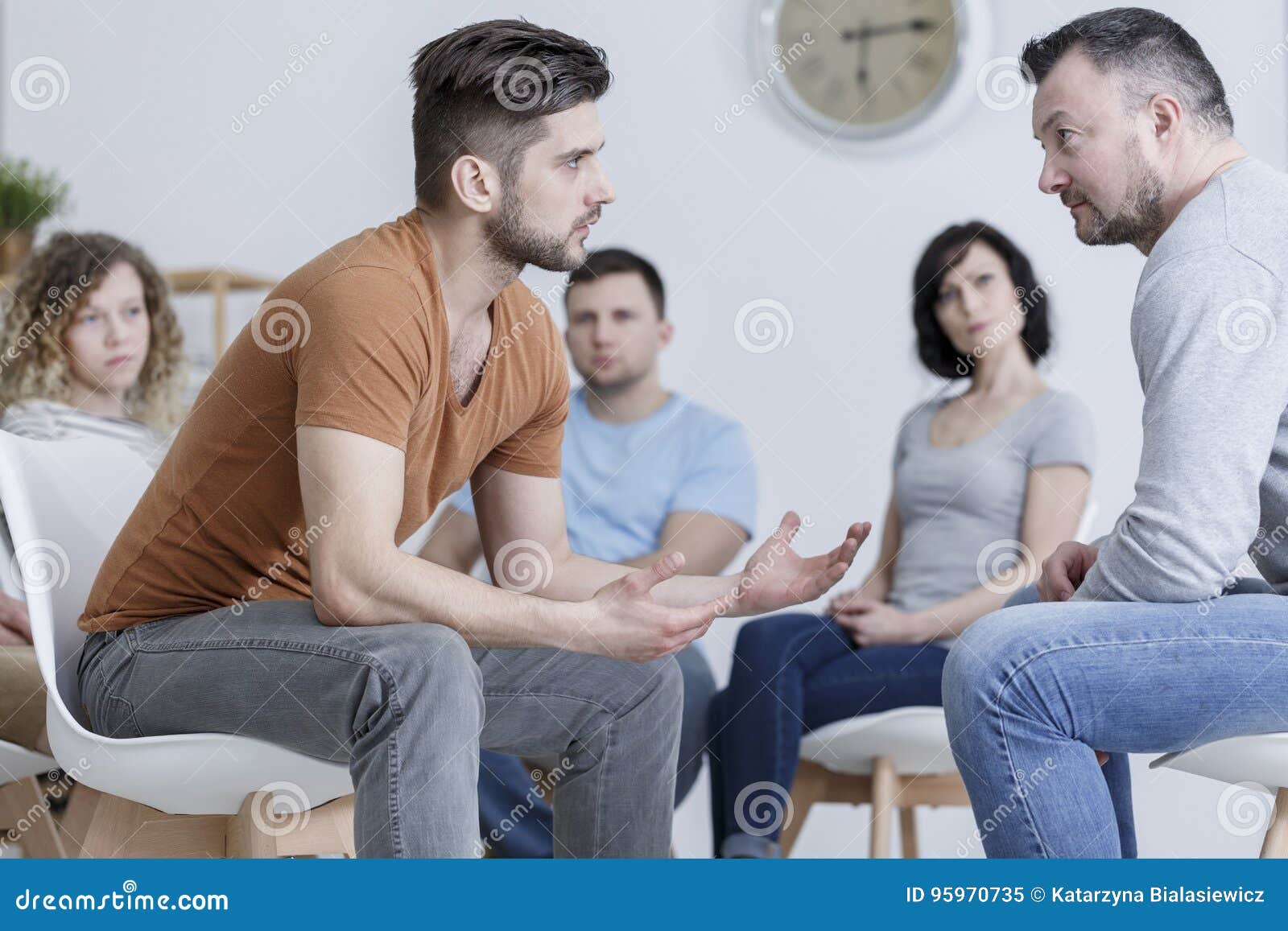 Role Playing during Psychotherapy Stock Image Image of analysis