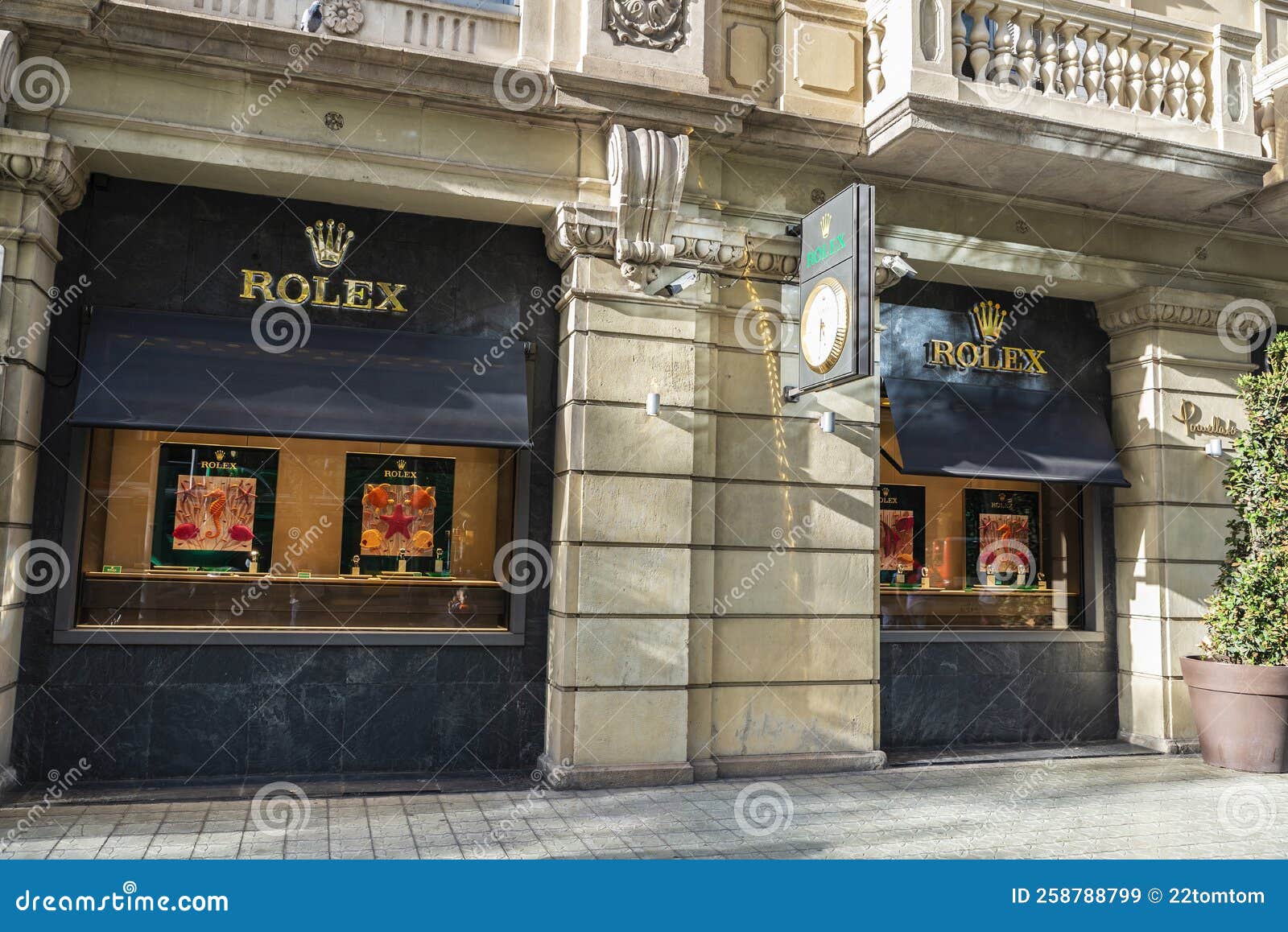 Rolex Jewelry in Barcelona, Spain Editorial Stock Image Image of