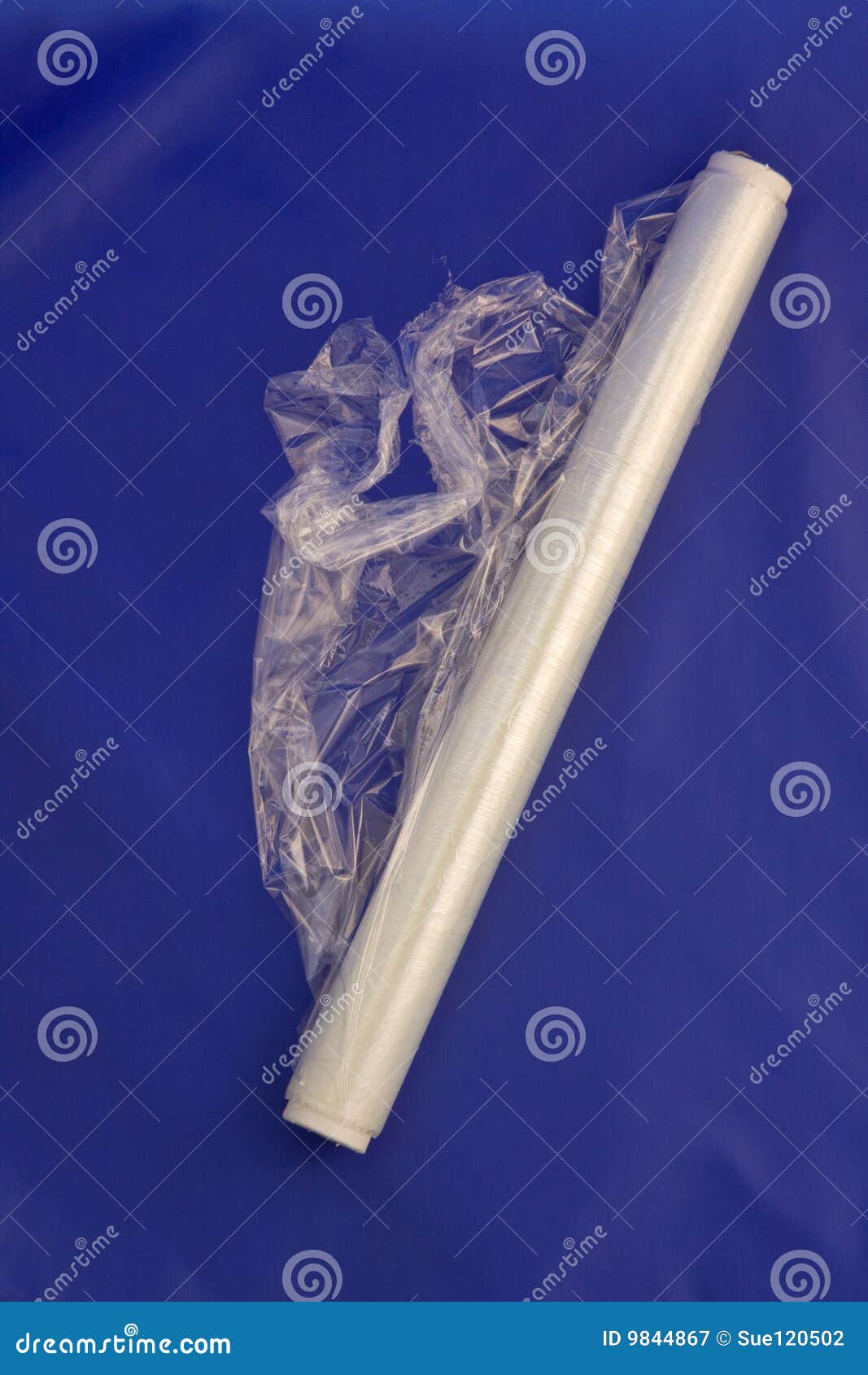 Roll of Cling Film/plastic Wrap Stock Image Image of preserve