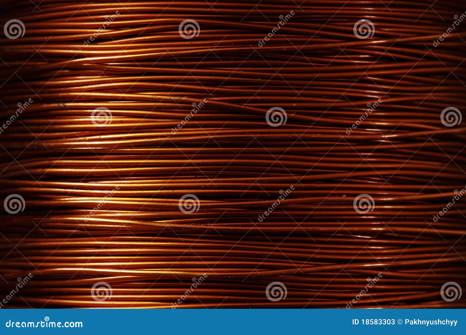 Roll of copper stock image. Image of tool, industrial 18583303