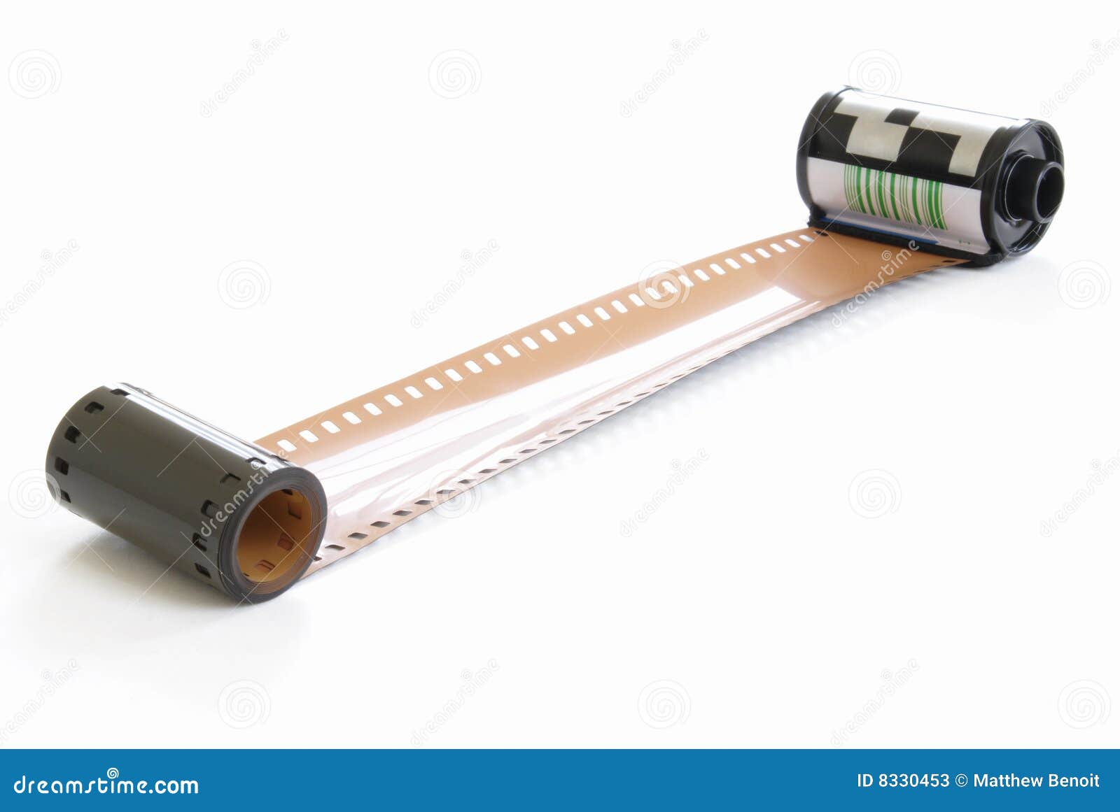 Roll of Film stock image. Image of isolated, spoiled, canister - 8330453