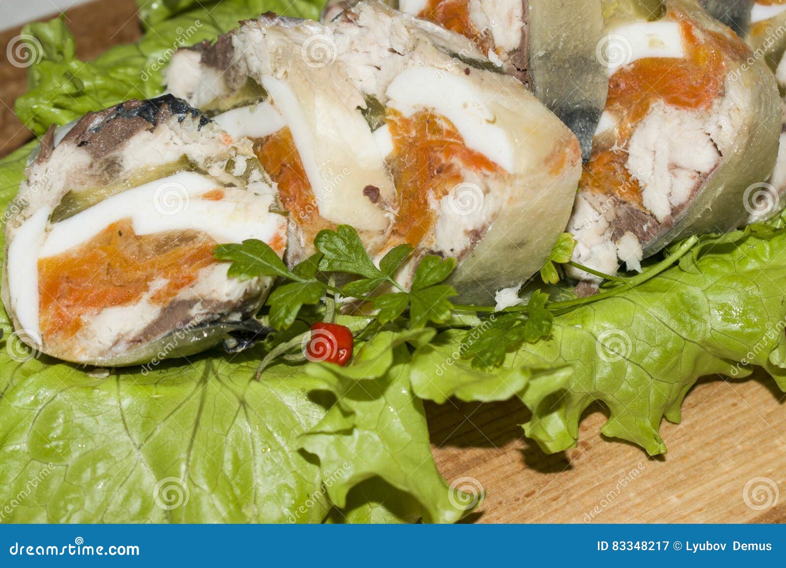 Roll of Mackerel with Vegetables Stock Image Image of cucumber