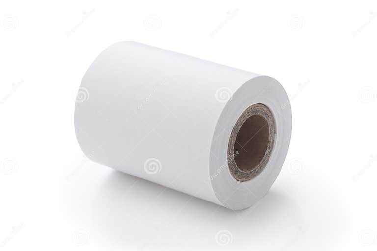 Roll paper stock image. Image of single, office, cellulose 31706823