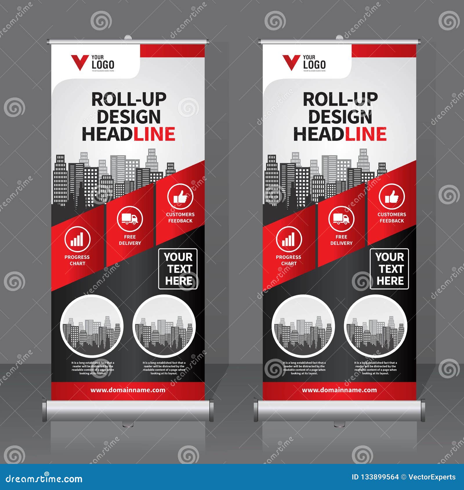 Roll Up Banner Design Template Editorial Stock Image Within Vinyl Banner Design Templates