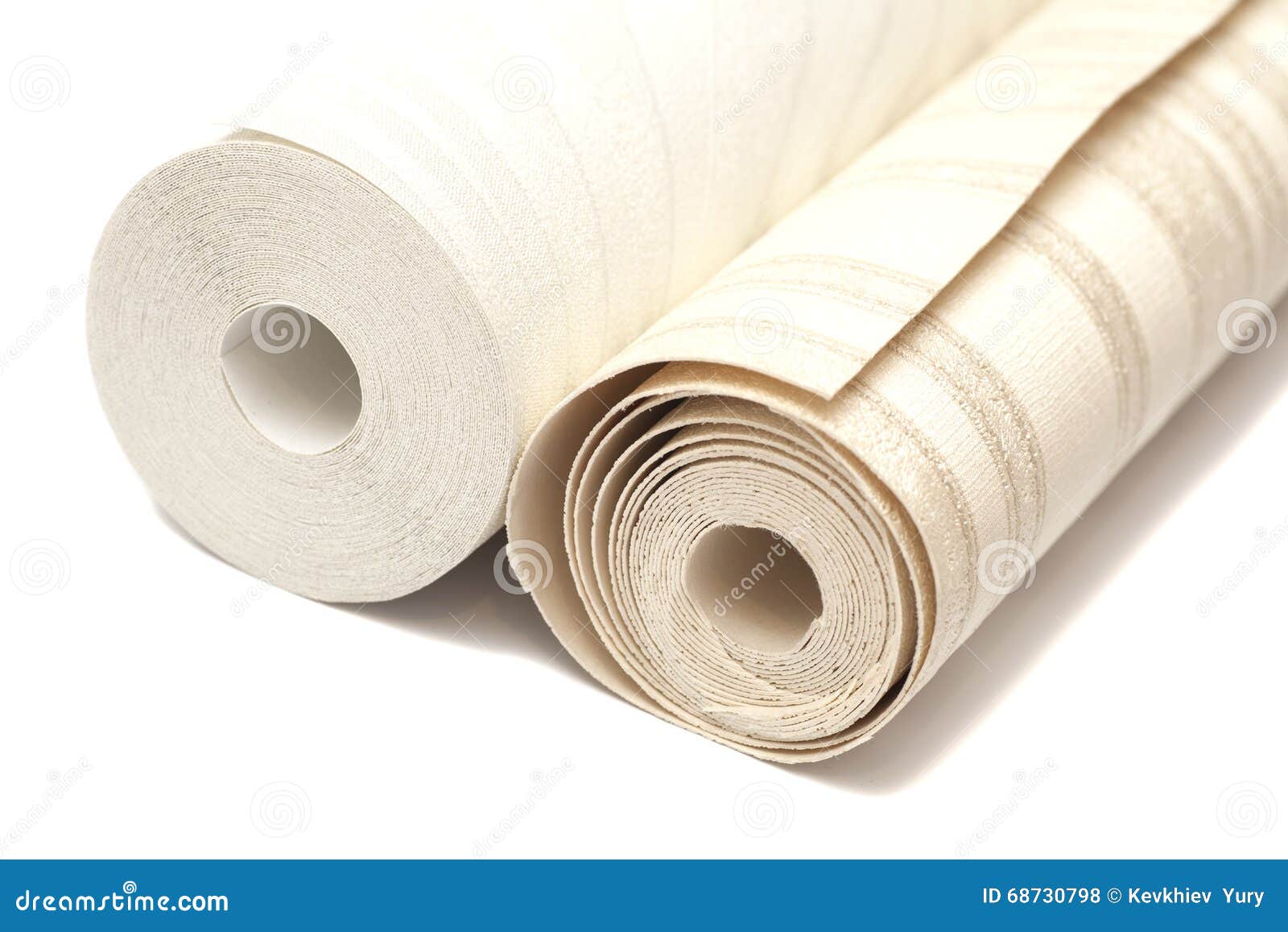 Roll of vinyl wallpapers stock photo. Image of classic 68730798
