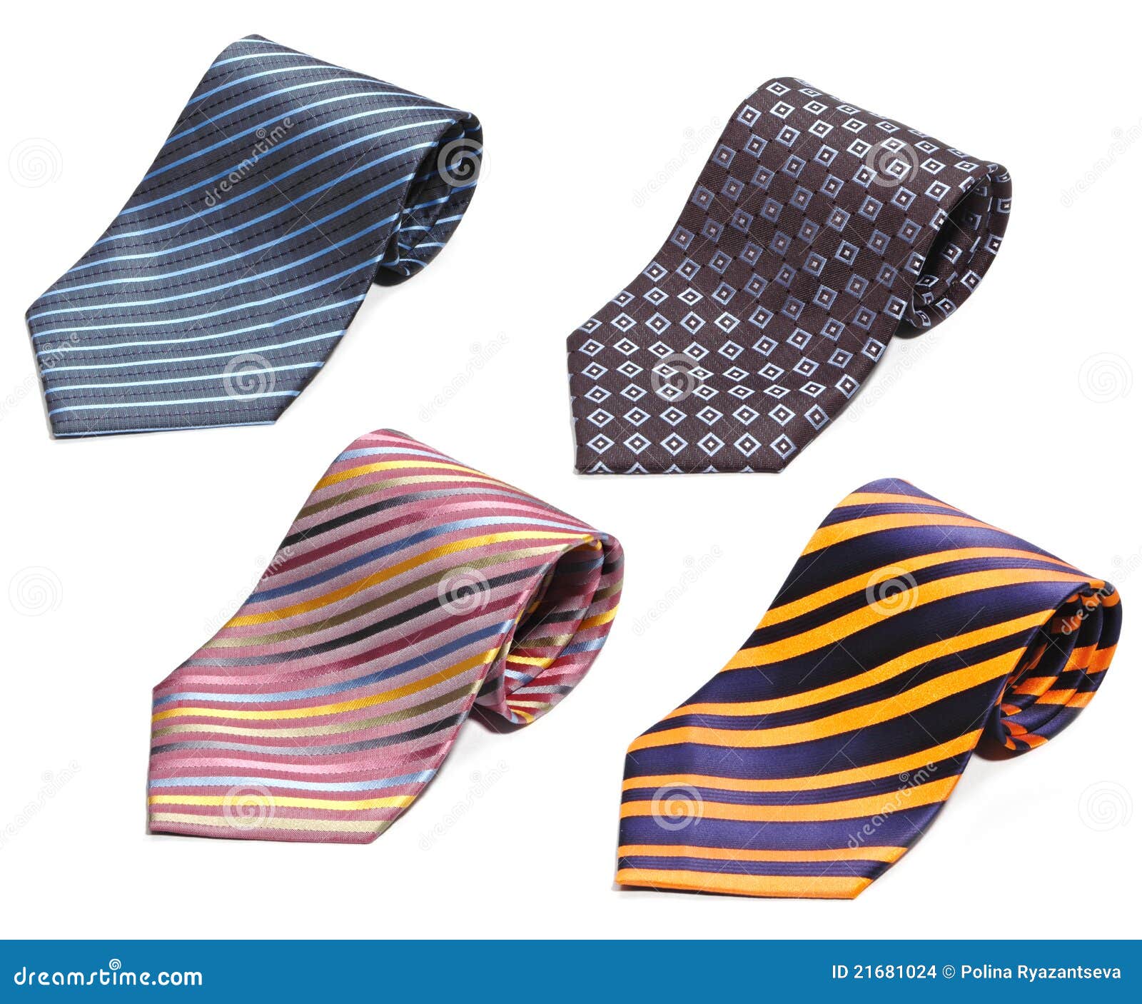 Rolled up neck ties stock photo. Image of clothing, group - 21681024