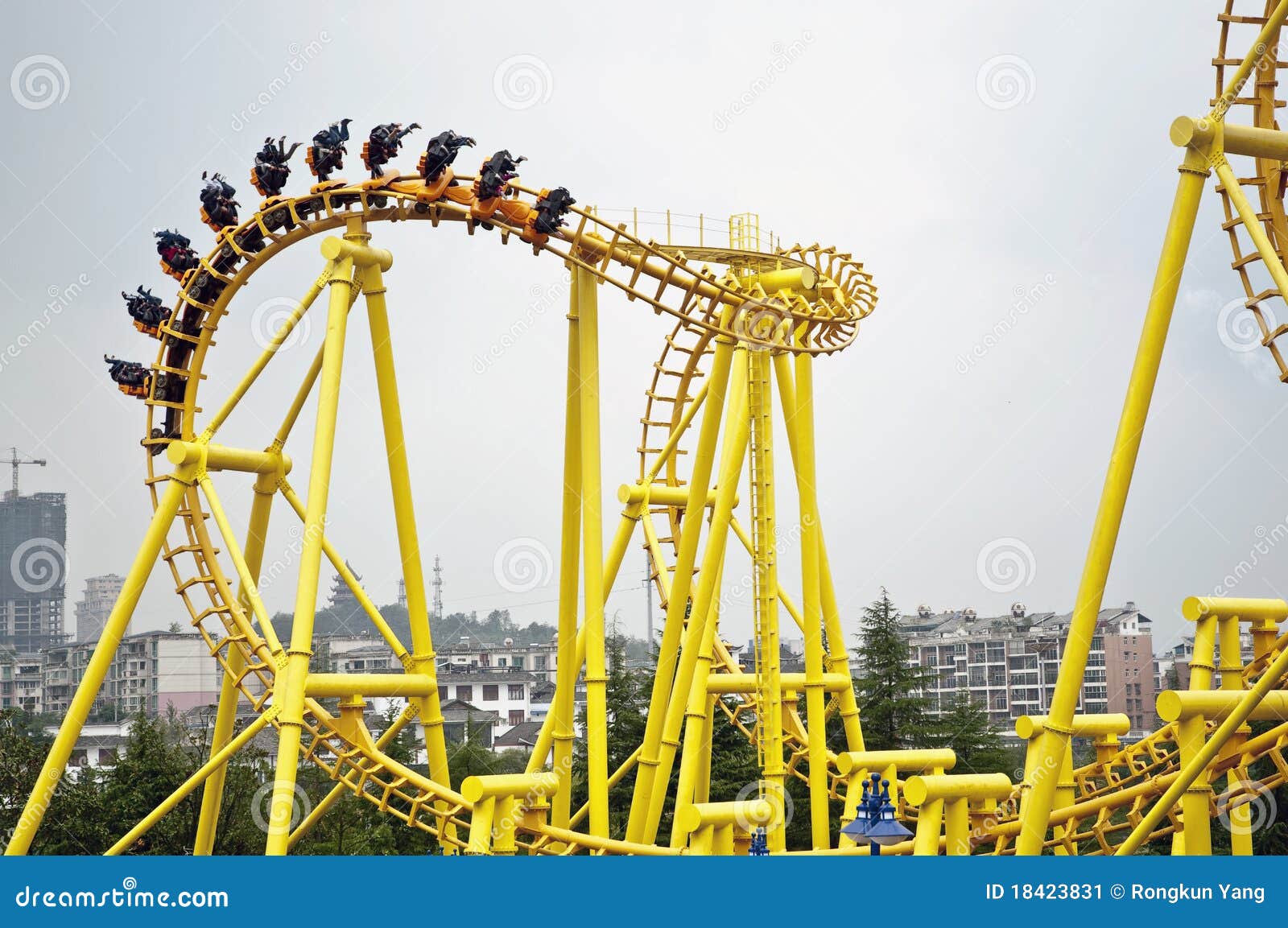 Roller Coaster Stock Image Image Of Coaster Blue Steel