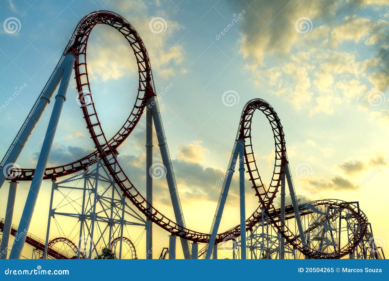 Roller Coaster Stock Image Image Of Coaster Entertainment