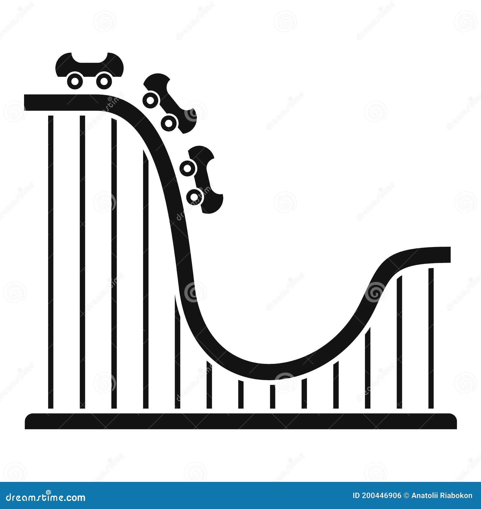 Roller Coaster Vector Art, Icons, and Graphics for Free Download