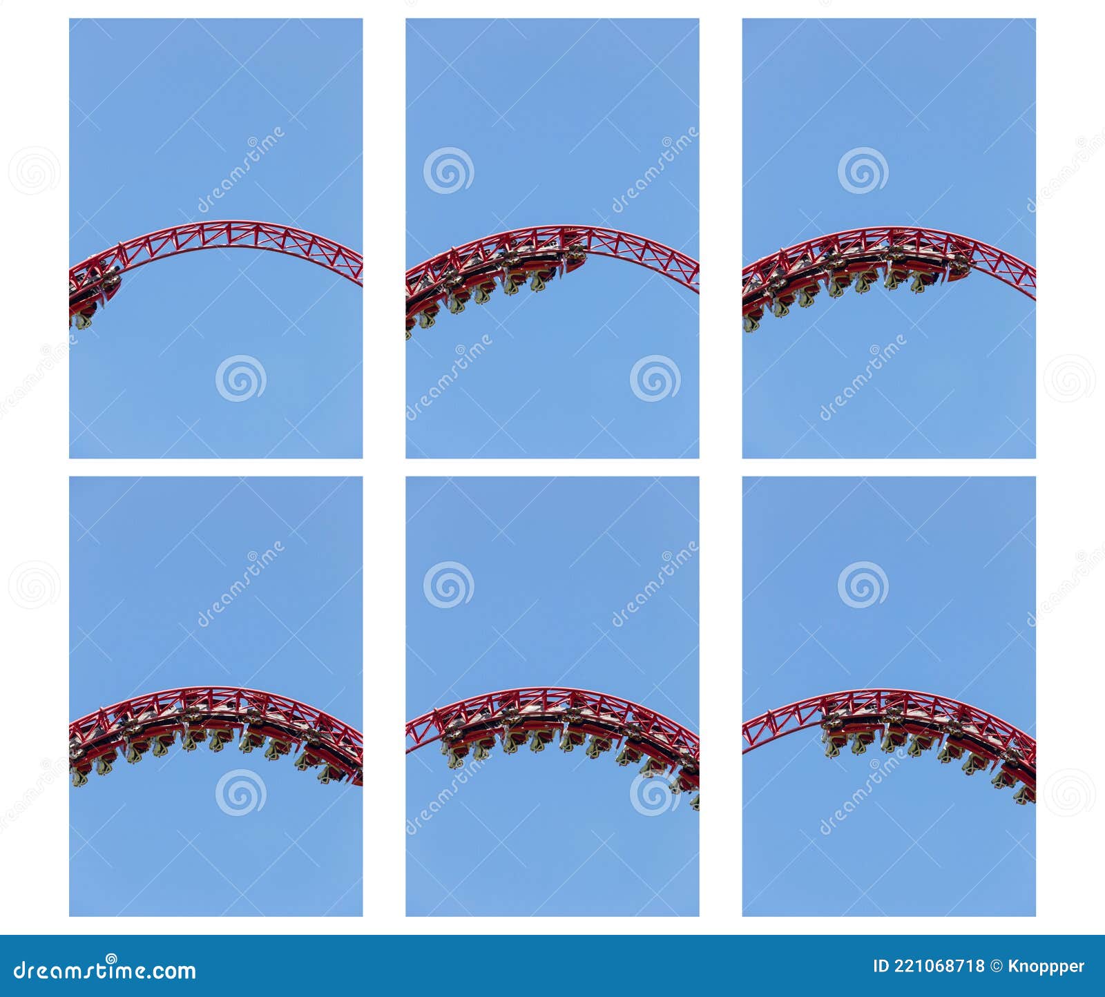 Roller coaster car stock photo. Image of ride, loop 221068718