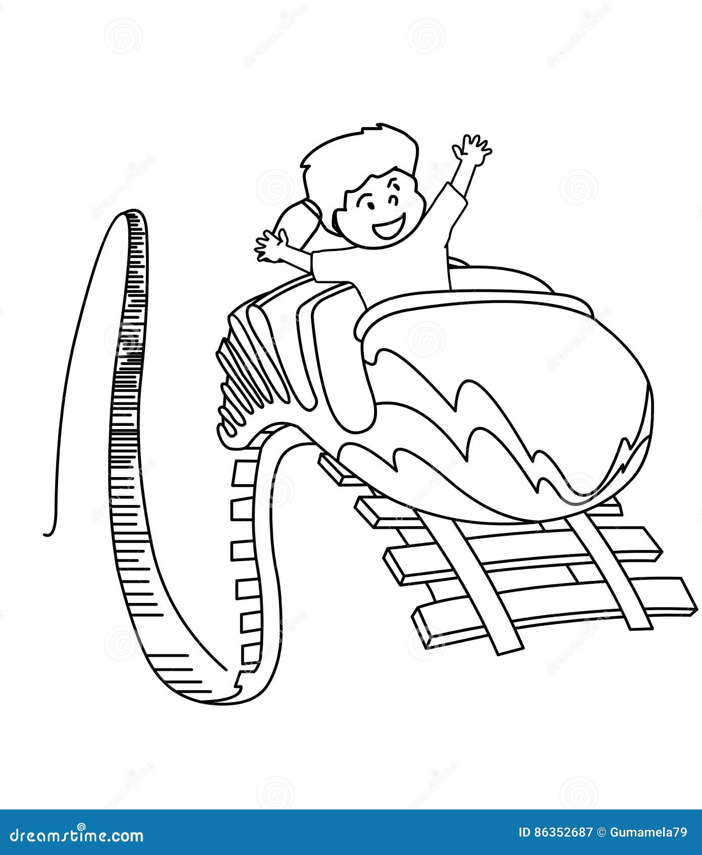 Featured image of post Roller Coaster Coloring Pages Trace and color cartoon roller skate