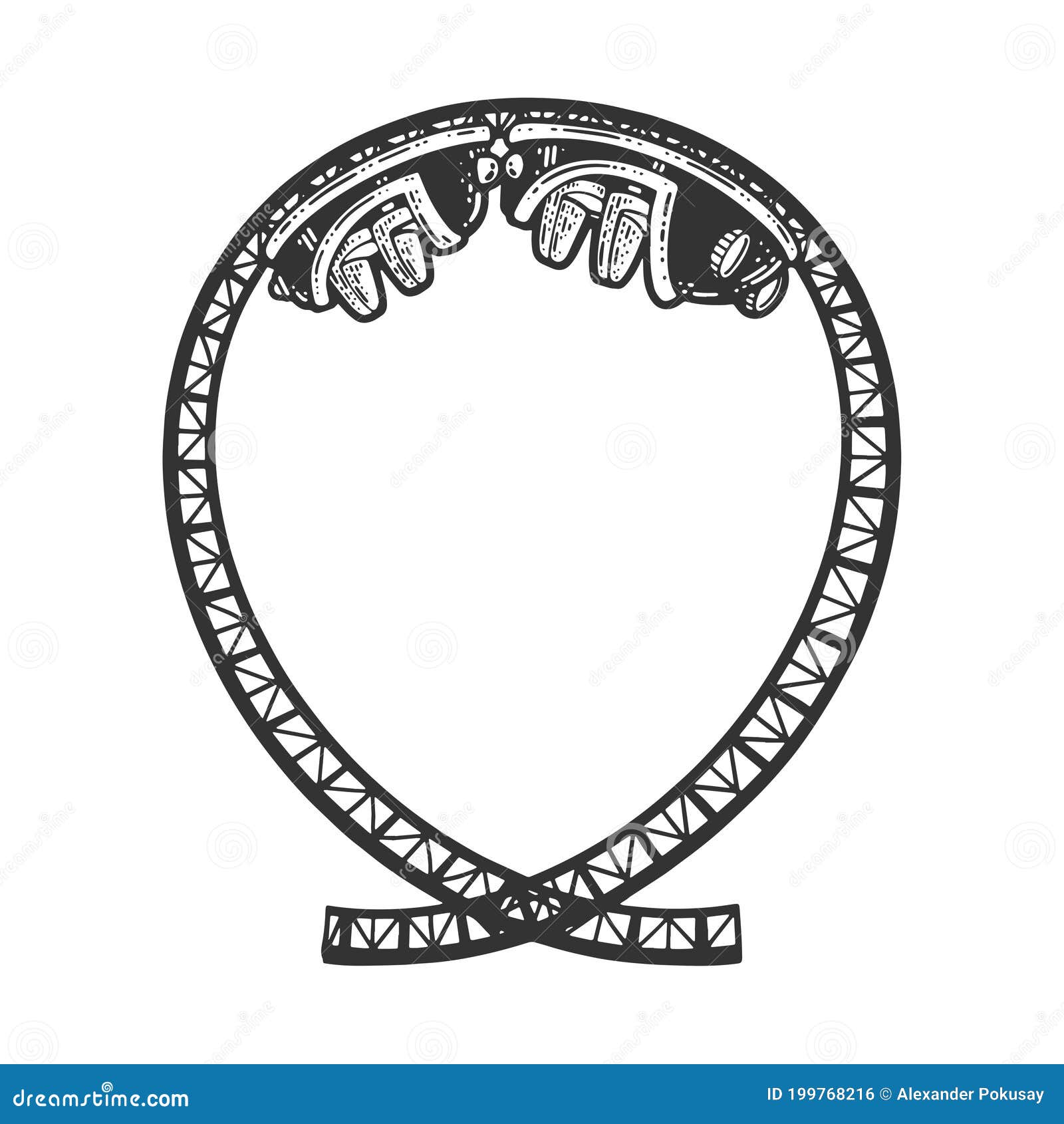 Roller Coaster Sketch Stock Illustrations 103 Roller Coaster Sketch Stock Illustrations Vectors Clipart Dreamstime
