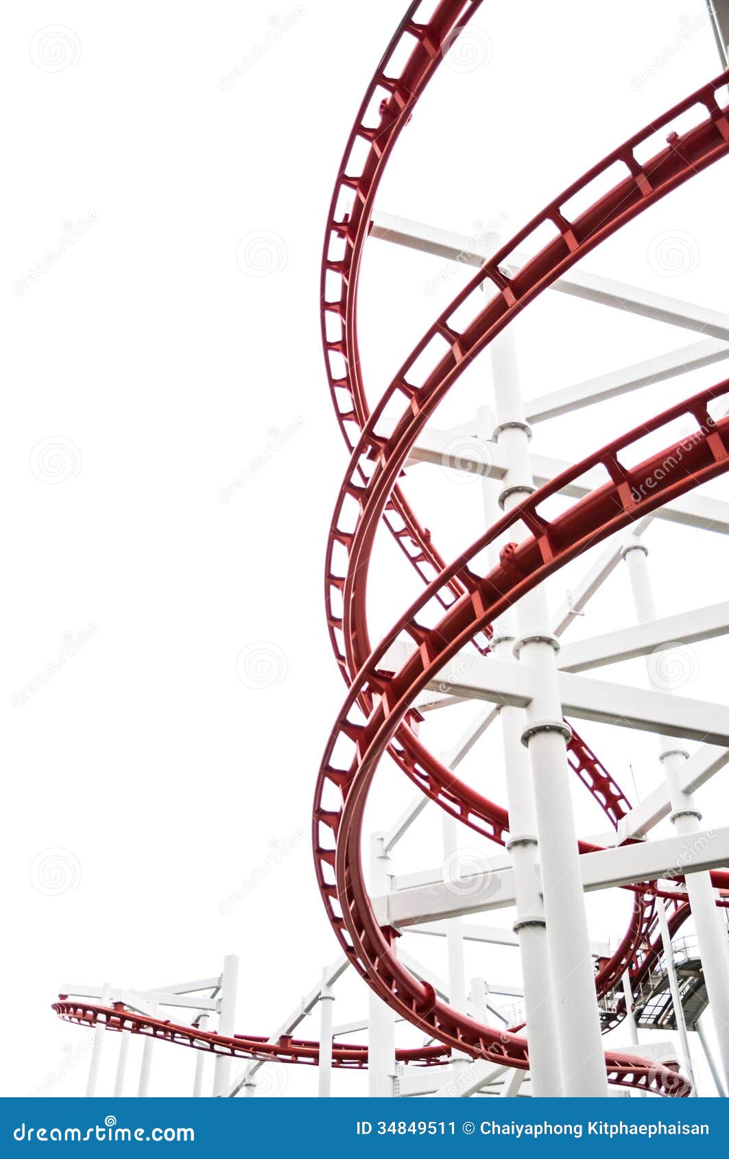 Roller Coaster Stock Image - Image: 34849511