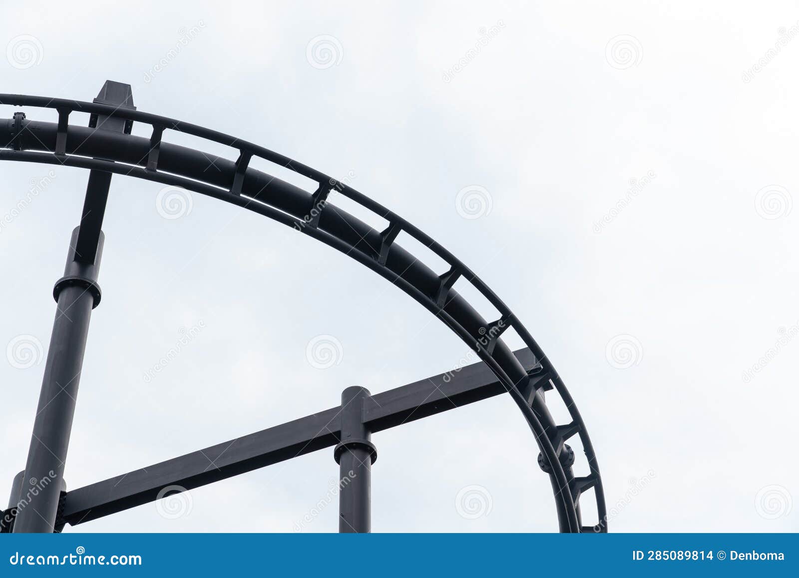 An Roller coasters stock photo. Image of enjoyment, metal 285089814