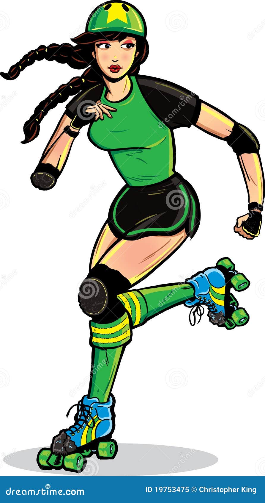 roller derby girl