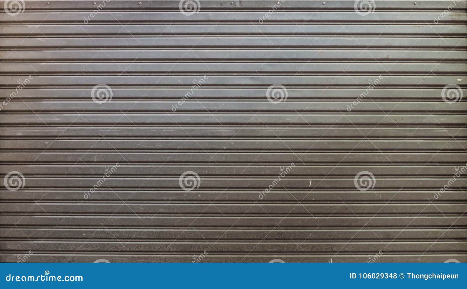 Roller metal door. stock photo. Image of shutter, texture 106029348