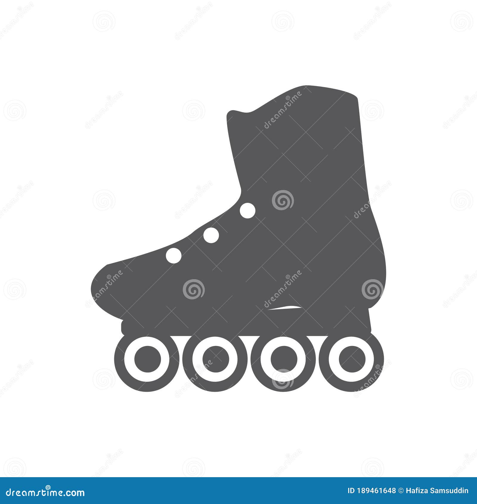 Roller Skate Shoe. Vector Illustration Decorative Design Stock Vector Illustration of
