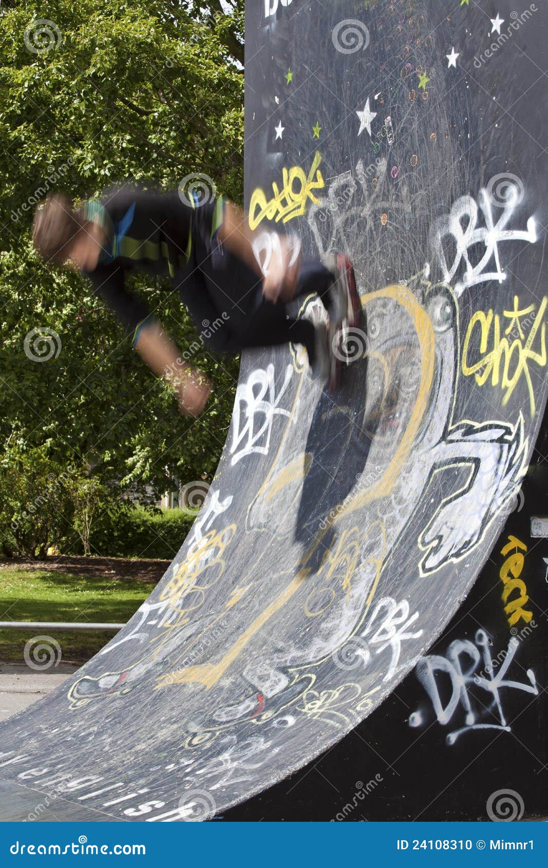 Rollerblades skater stock photo. Image of paint, enjoyment 24108310