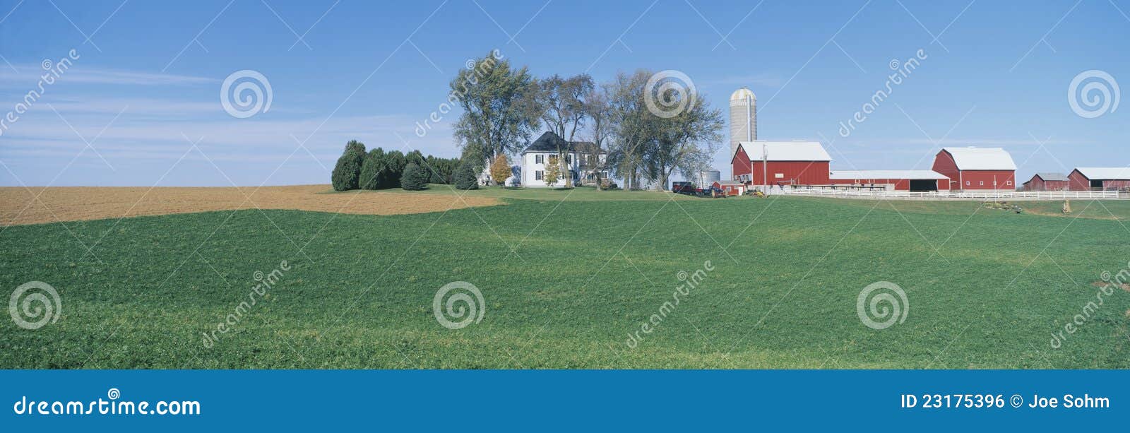 rolling farm fields