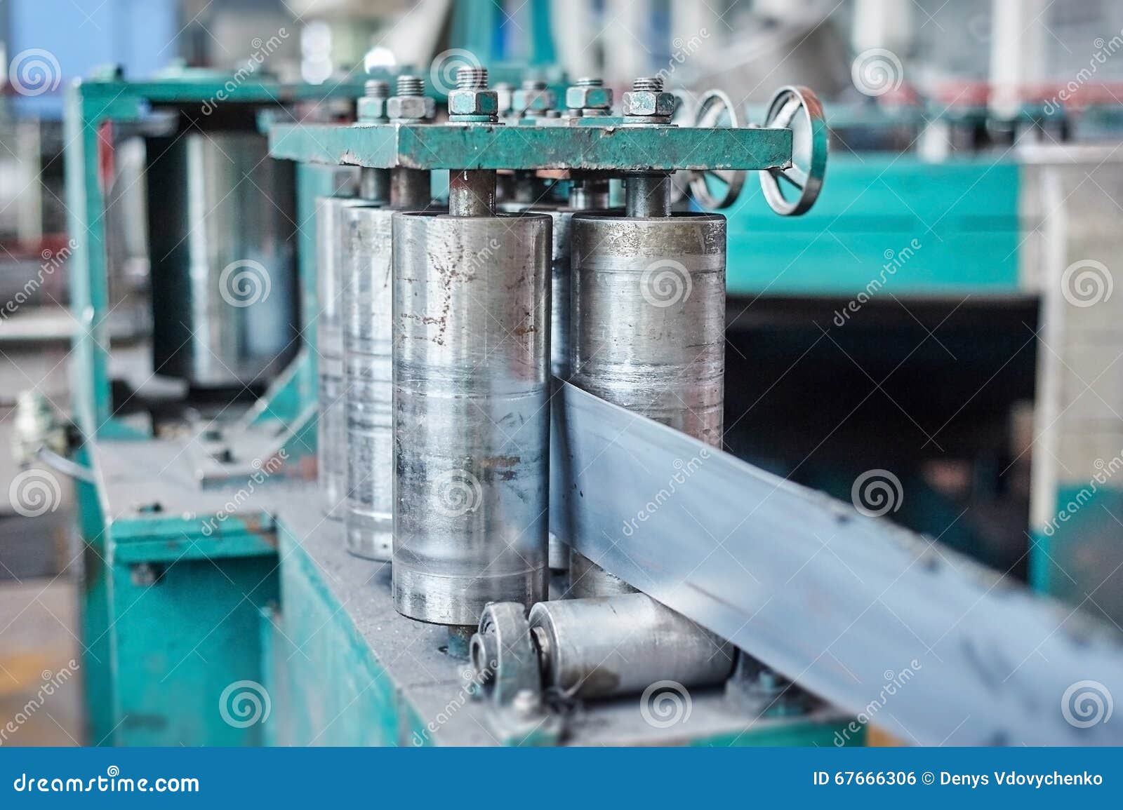 Rolling Mill Machine For Rolling Steel Sheet Stock Photo Image of press, machinery 67666306