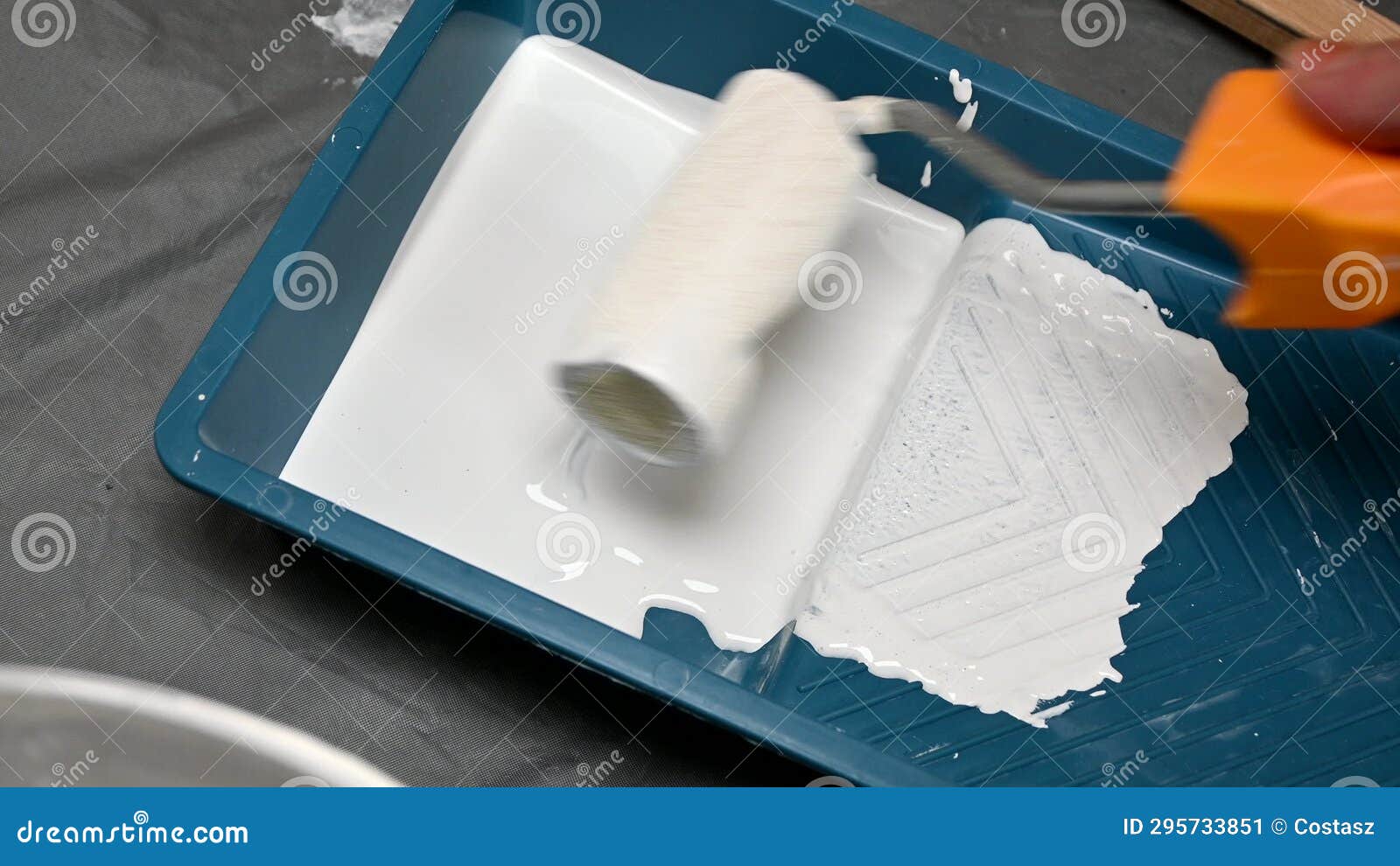 Painting preparation stock video. Video of equipment 295733851