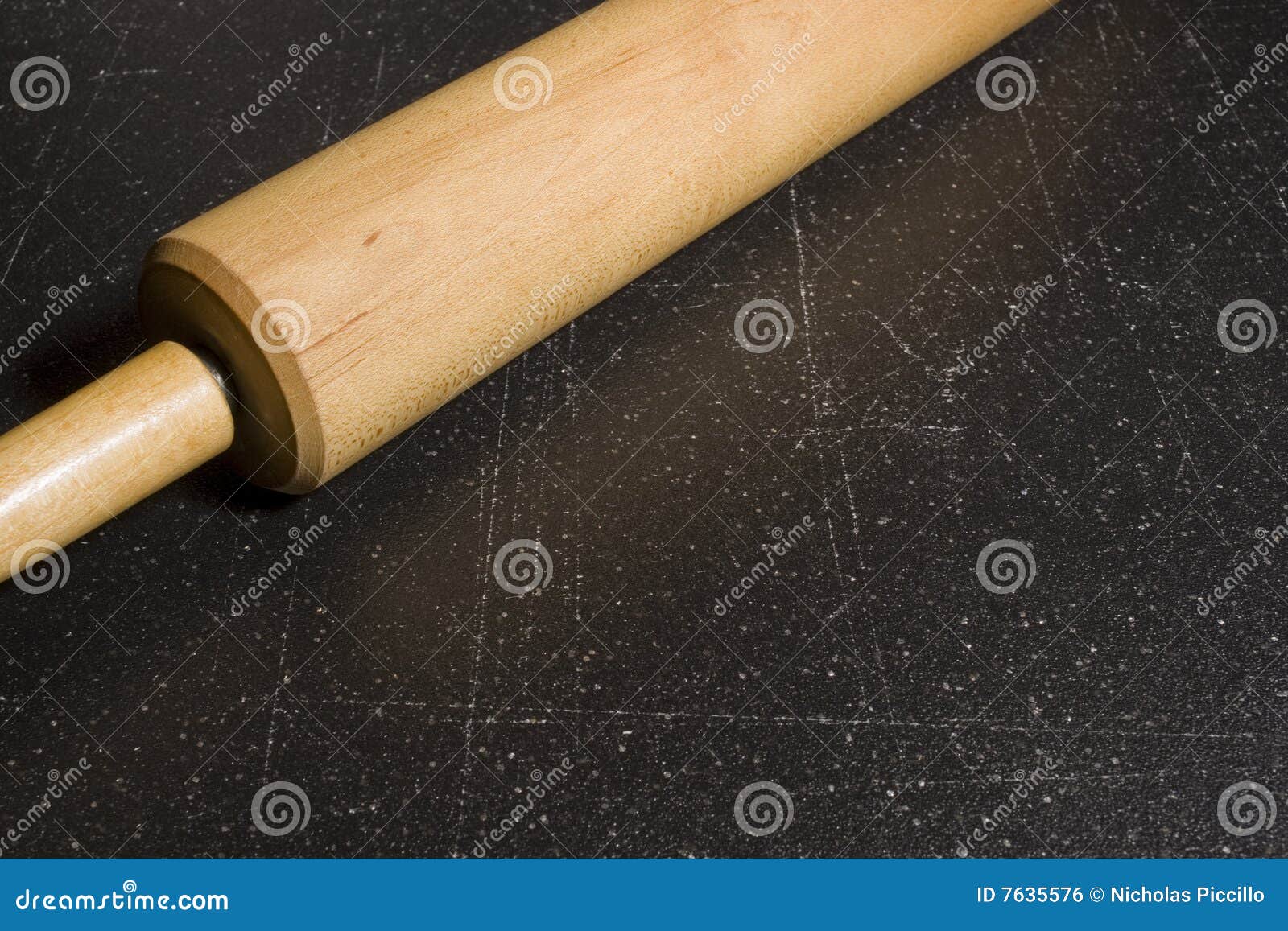 Rolling Pin and Board stock photo. Image of cooking, baking 7635576