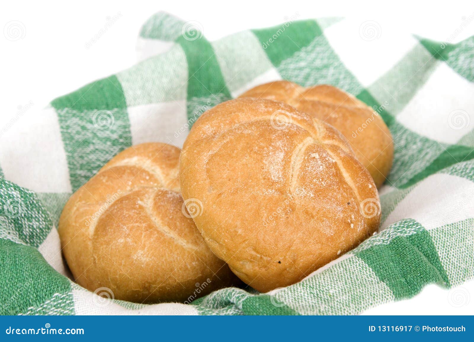 Rolls in basket stock image. Image of crust, kaiser, breakfast 13116917