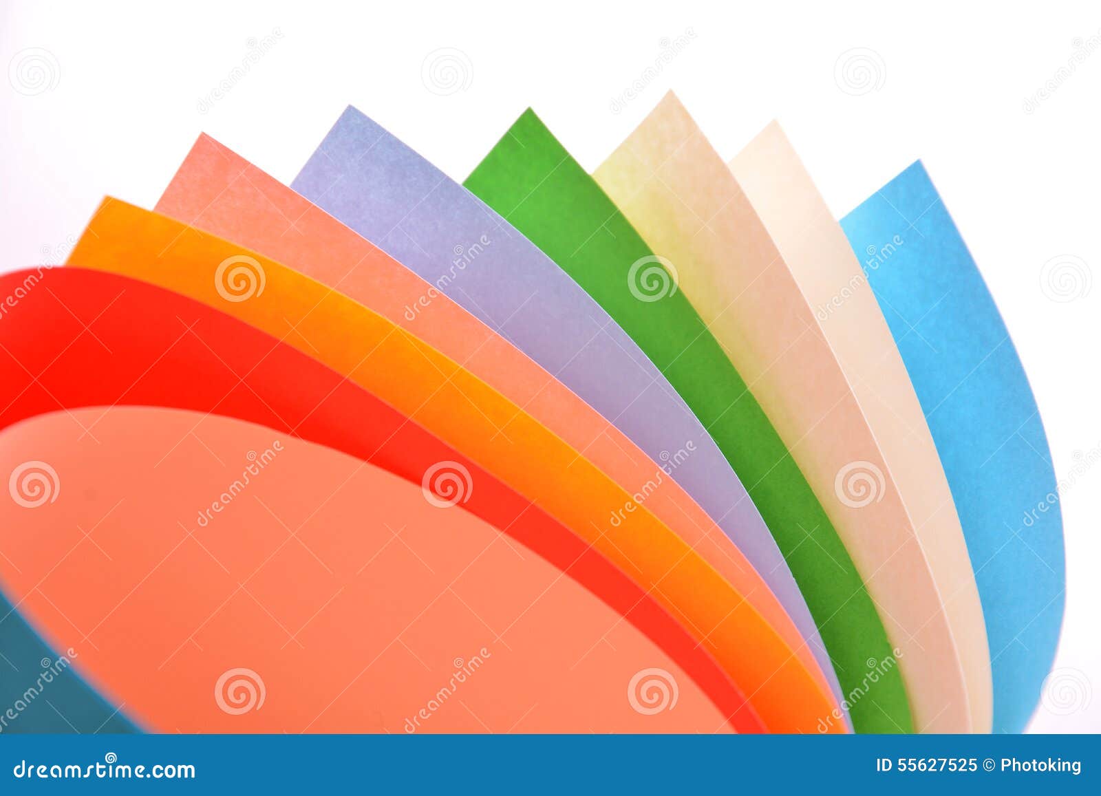 Rolls of color paper stock image. Image of close, backdrop 55627525