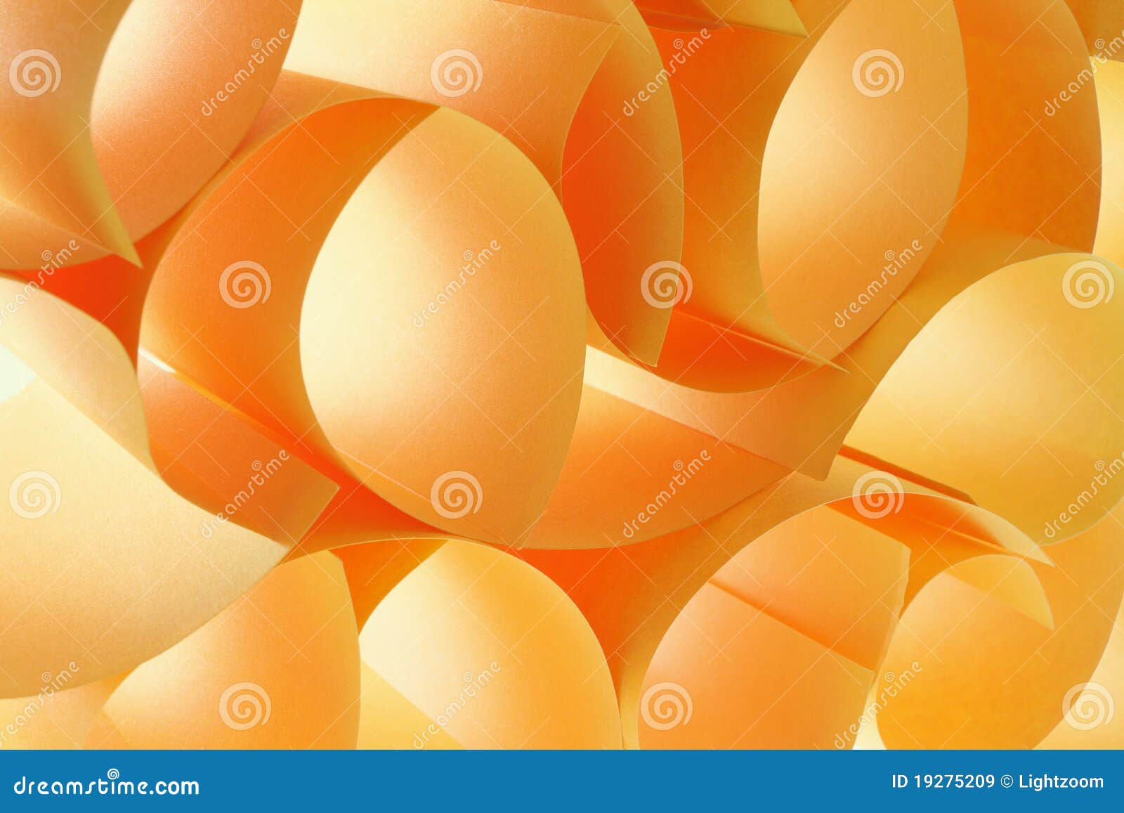 Rolls of Yellow Paper stock image. Image of still, curve 19275209