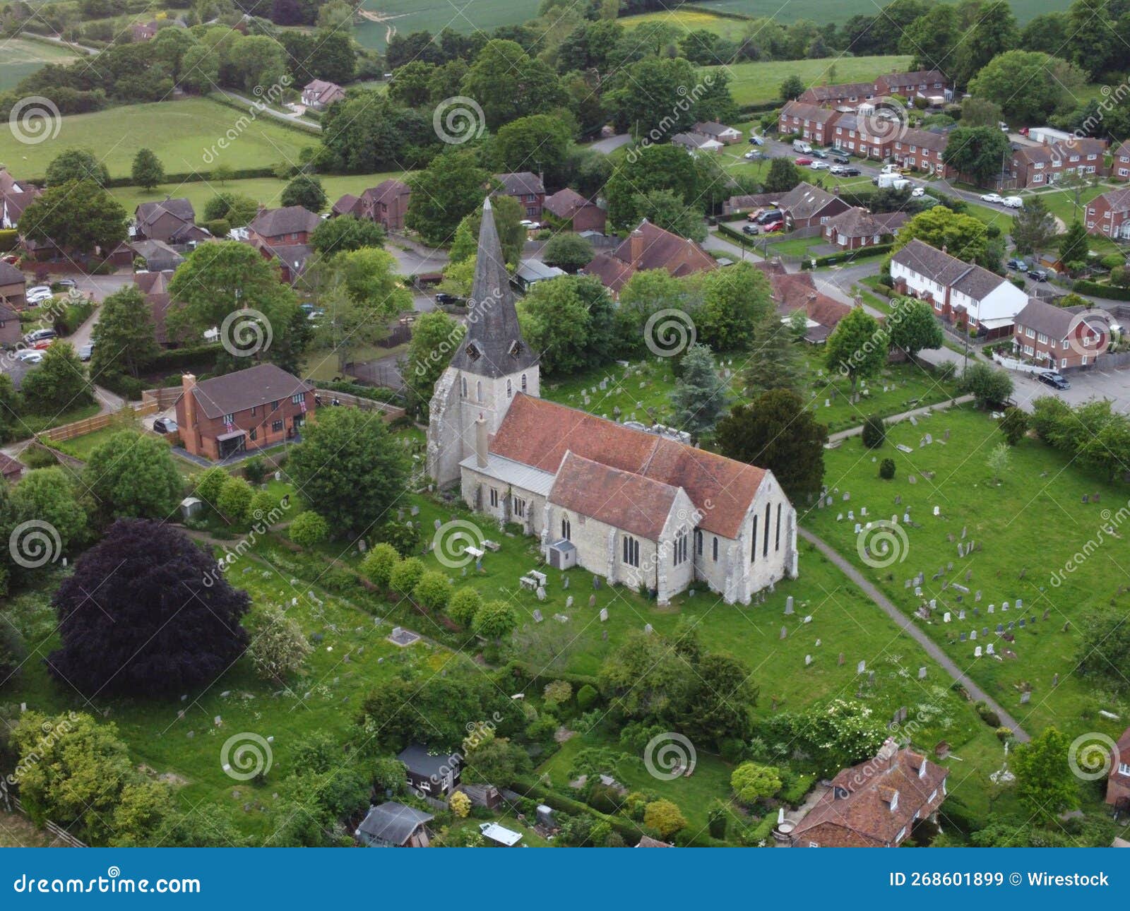 Rolvenden church in Kent stock image. Image of culture 268601899