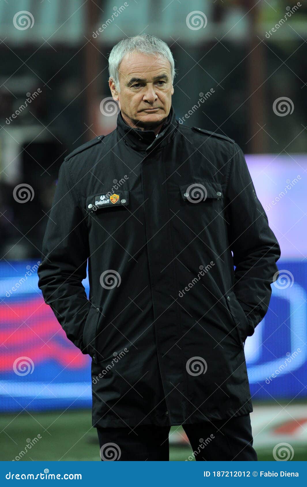 The Roma Coach Claudio Ranieri before the Match Editorial Photography -  Image of playing, 20102011: 187212012