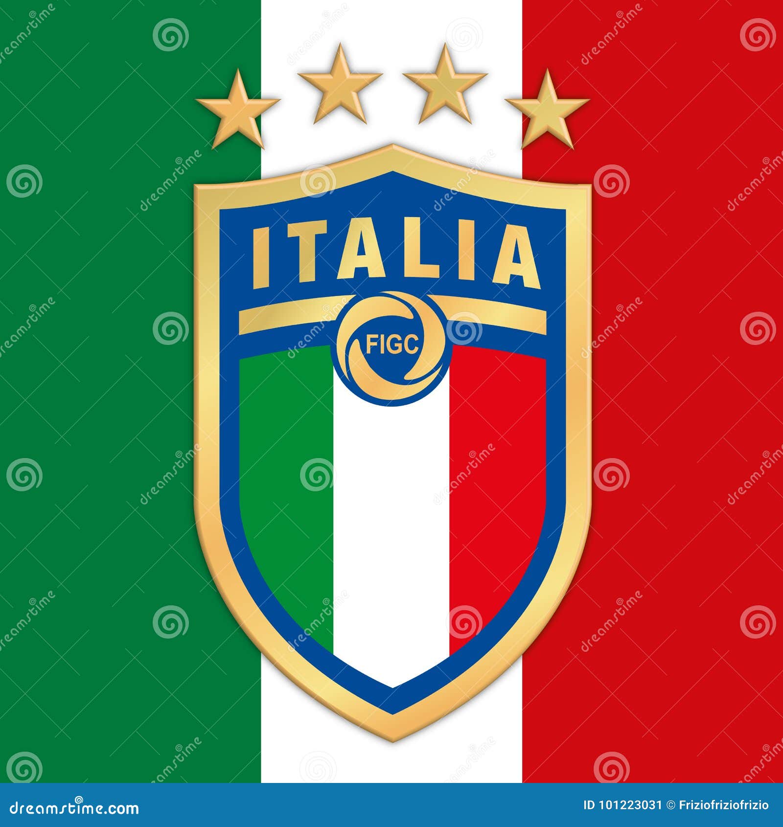 ROMA, ITÁLIA, ANO 2017 - Federação Italiana FIGC Do Futebol Do ...