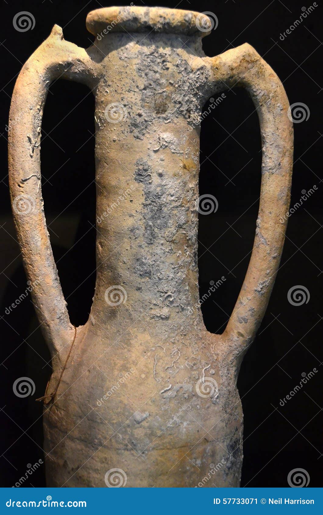 Roman Amphora stock image. Image of treasure, roman, amphora 57733071