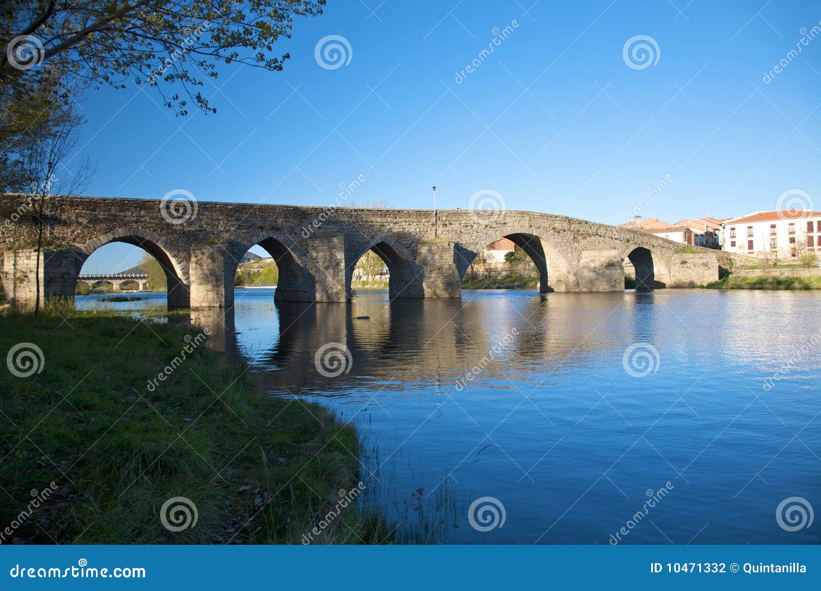 roman bridge at barco avila