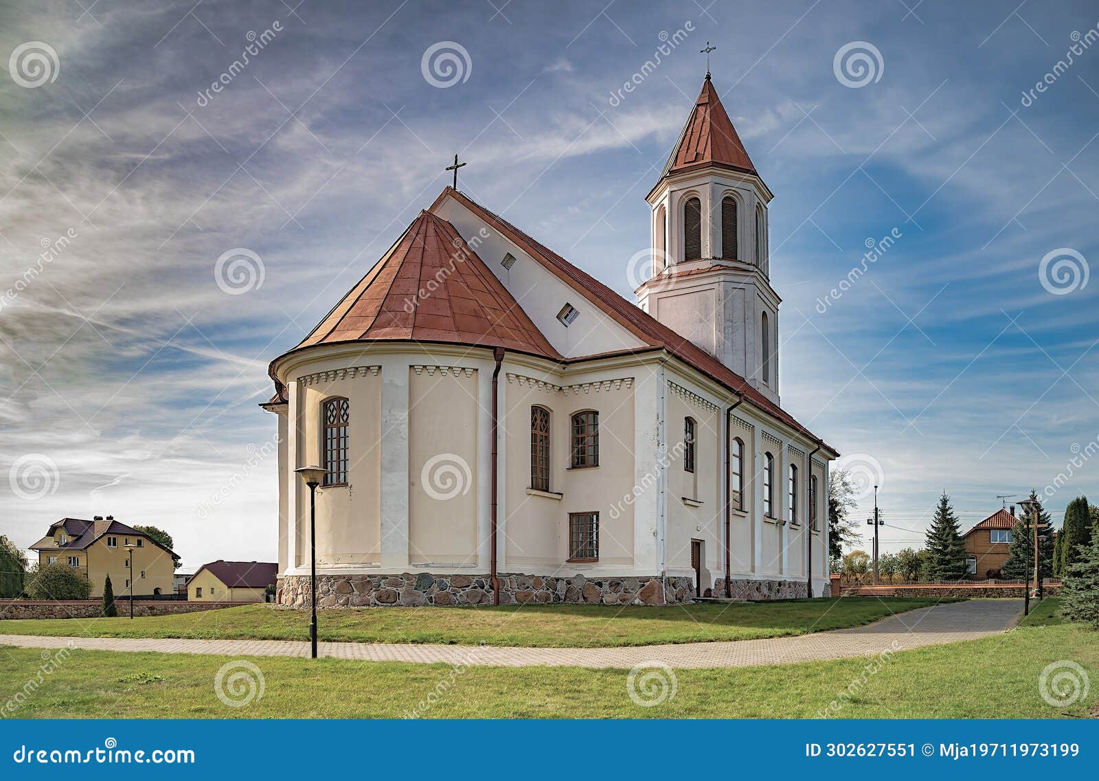 roman catholic church of corpus christi in suraz , podlasie