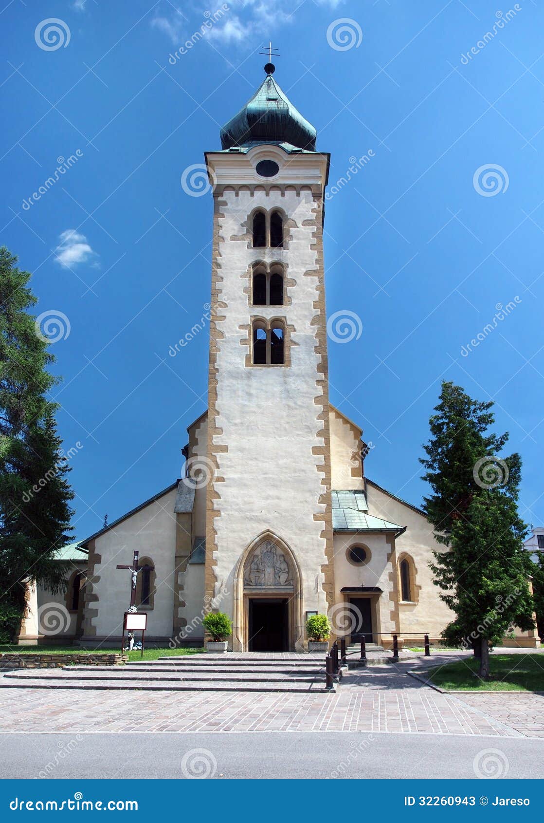 Roman-Catholic Church of Saint Nicolaus Stock Image - Image of ...