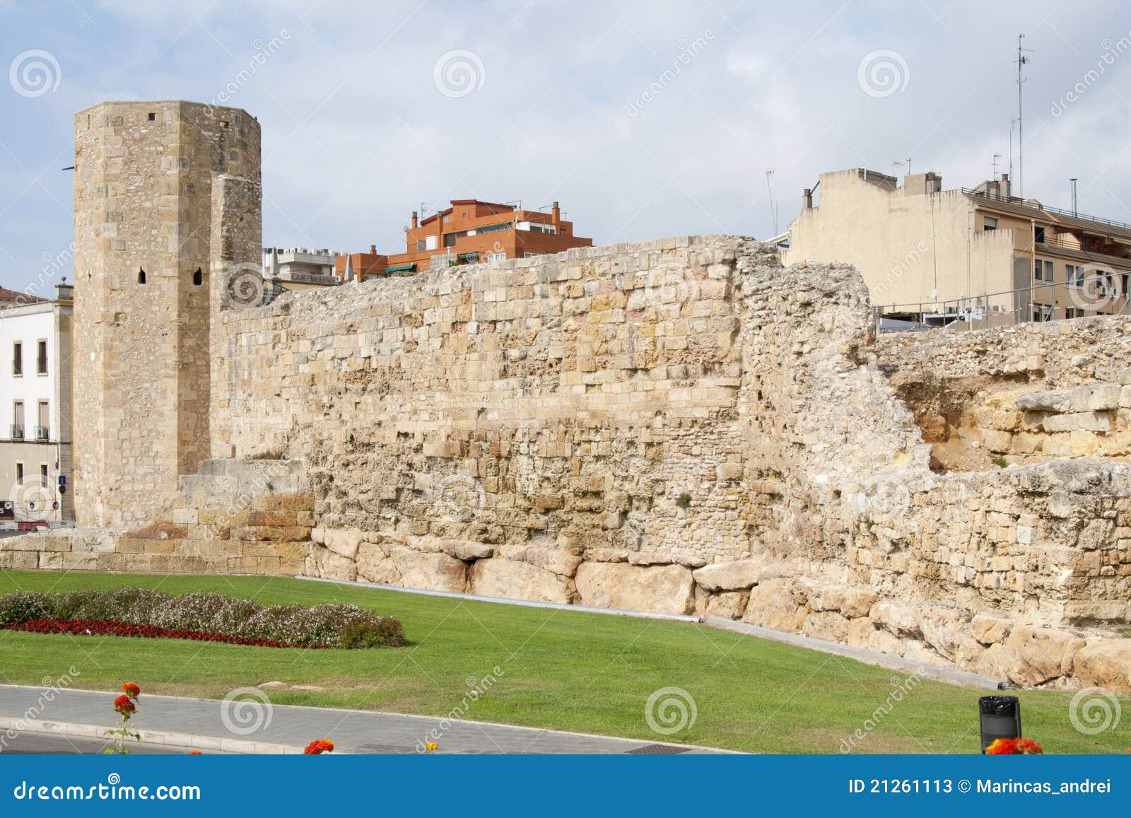 Roman circus of Tarragona stock image. Image of urban 21261113