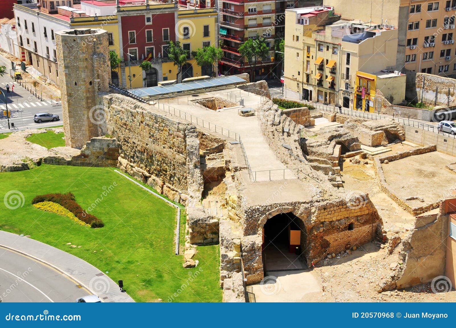 Roman Circus in Tarragona, Spain Editorial Stock Photo Image of