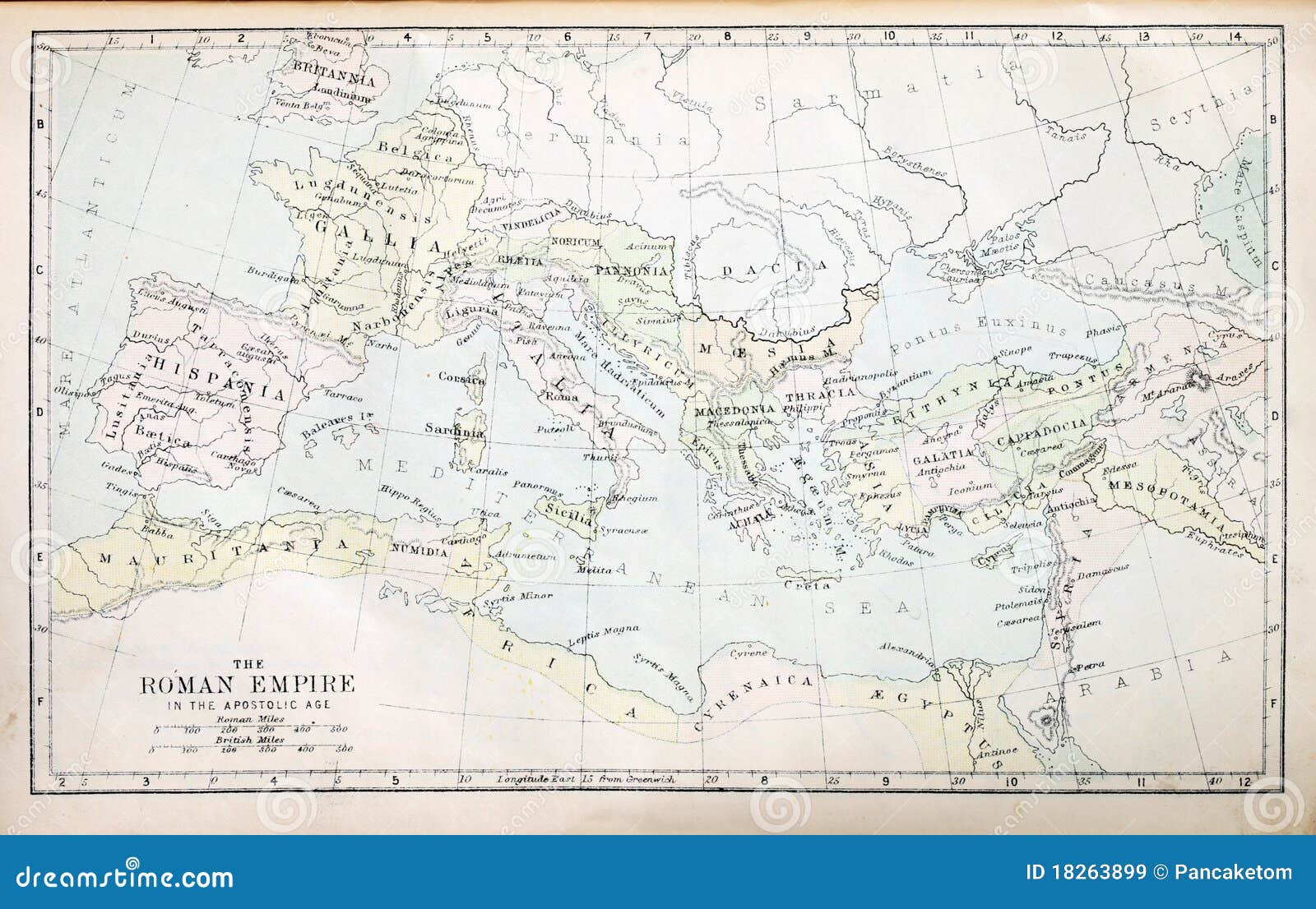 roman empire map