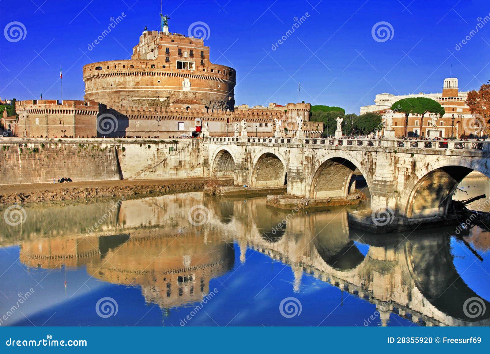 Roman landmarks stock photo. Image of italian, ancient 28355920